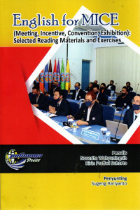 English for MICE (meeting, Incentive, convention, exhibition): selected reading materials and exercises