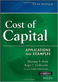 Cost of capital: applications and examples 3rd edition
