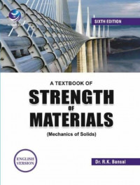 A textbook of strength of materials (mechanics of solids) 6th edition