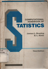 Computational handbook of statistics ed. 3