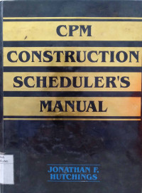 Construction Scheduler's Manual