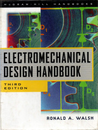 Electromechanical design handbook 3rd edition