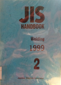 JIS Handbook Welding 1999 2