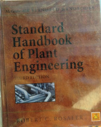 Standars handbook of plant engineering