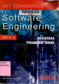 Software engineering: rekayasa perangkat lunak jilid 2 edisi 6