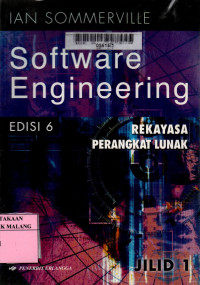 Software engineering: rekayasa perangkat lunak jilid 1 edisi 6