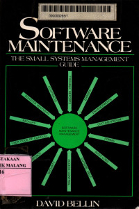 Software maintenance: the small systems management guide
