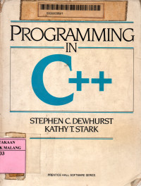 Programming in c++