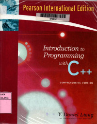 Introduction to programming with C++: comprehensive version