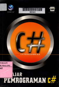 Belajar pemrograman c# edisi 1
