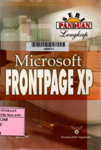 Panduan lengkap microsoft frontpage xp edisi 1