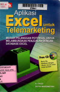 Aplikasi excel untuk telemarketing edisi 1