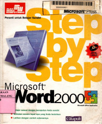Microsoft word 2000 : microsoft office aplication step by step edisi 1