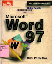 Seri microsoft office 97: buku kesatu microsoft word 97