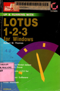 Up and running with lotus 1-2-3 for windows
