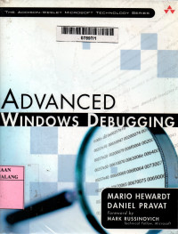 Advanced windows debugging