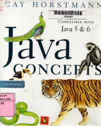 Java concepts: compatible with java 5 & 6 ed. 5