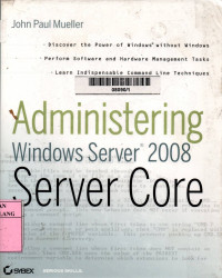 Administering windows server 2008 server core
