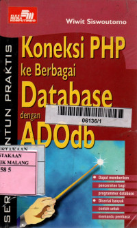 Koneksi PHP ke berbagai database dengan ADOdb edisi 1