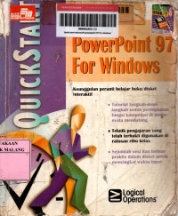 Quick start microsoft powerpoint 97 for windows