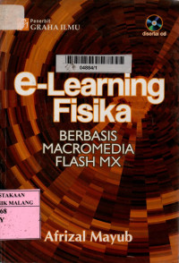 E-learning fisika berbasis macromedia flash MX