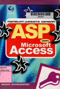 Membuat website dengan asp dan microsoft acces edisi 1
