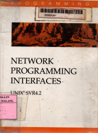 Network programming interfaces UNIX SVR4.2
