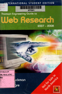 Thomson engineering guide to web research 2007-2008