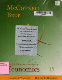 Study guide to accompany mcconnell and brue economics fifteenth edition