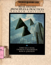 Real estate principles and practices 4th edition
