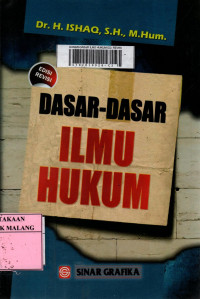 Dasar-dasar ilmu hukum edisi revisi