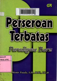 Perseroan terbatas: paradigma baru