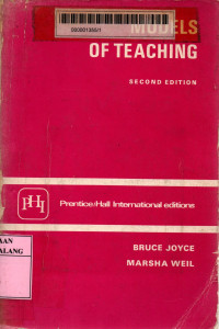 Models of teaching 2nd edition