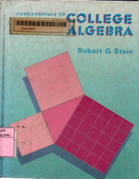 Fundamentals of college algebra