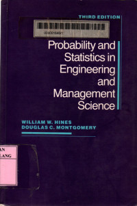 Probality and statistics in engineering and management science 3rd edition