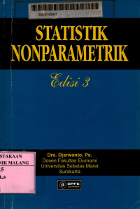 Statistik nonparametrik edisi 3