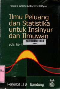 Ilmu peluang dan statistika untuk insinyur dan ilmuwan edisi 4