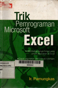 Trik pemrograman microsoft excel edisi 1