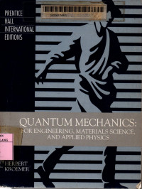 Quantum mechanics for engineering, materials science, and applied physics