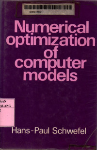 Numerical optimization of computer models