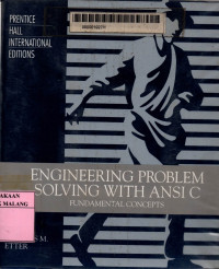 Engineering problem solving with ANSI C: fundamental concepts