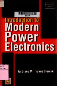 Introduction to modern power electronics