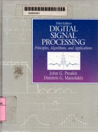 Digital signal processing: principles, algorithms, and applications 3rd edition