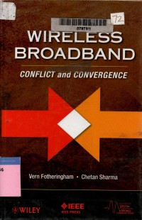 Wireless broadband: conflict and convergence