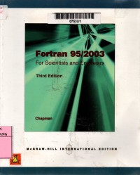 Fortran 95/2003 for scientists and engineers 3rd edition