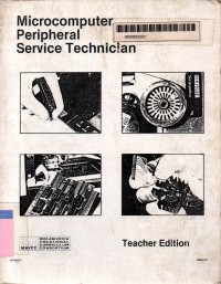 Microcomputer peripheral service technician: teacher edition