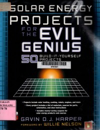 Solar energy projects for the evil genius