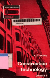 Construction technology volume 3
