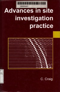 Advanced in site investigation practice