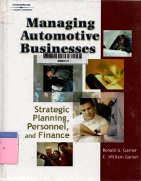 Managing automotive businesses: strategic planning, personnel, and finance